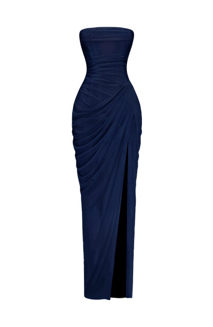 Cyra Maxi Dress - Navy 7