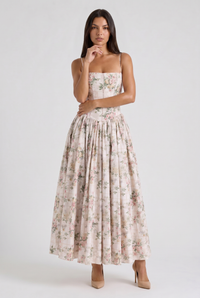 Fleuri beige
