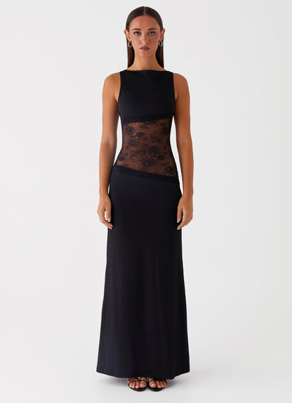 Lucinda Maxi Dress - Black 2