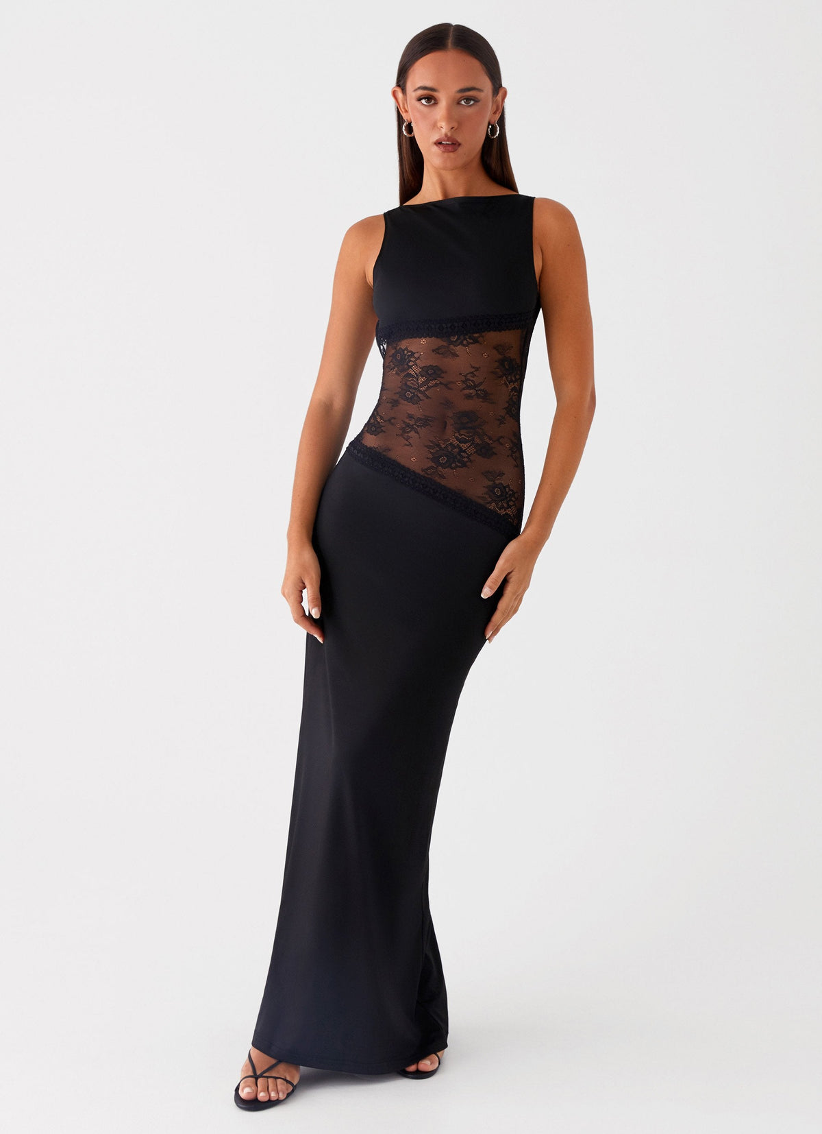 Lucinda Maxi Dress - Black 5