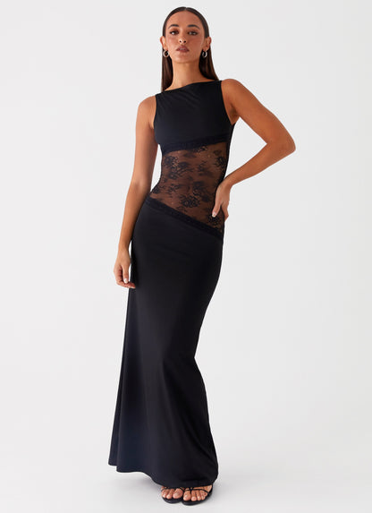 Lucinda Maxi Dress - Black 6