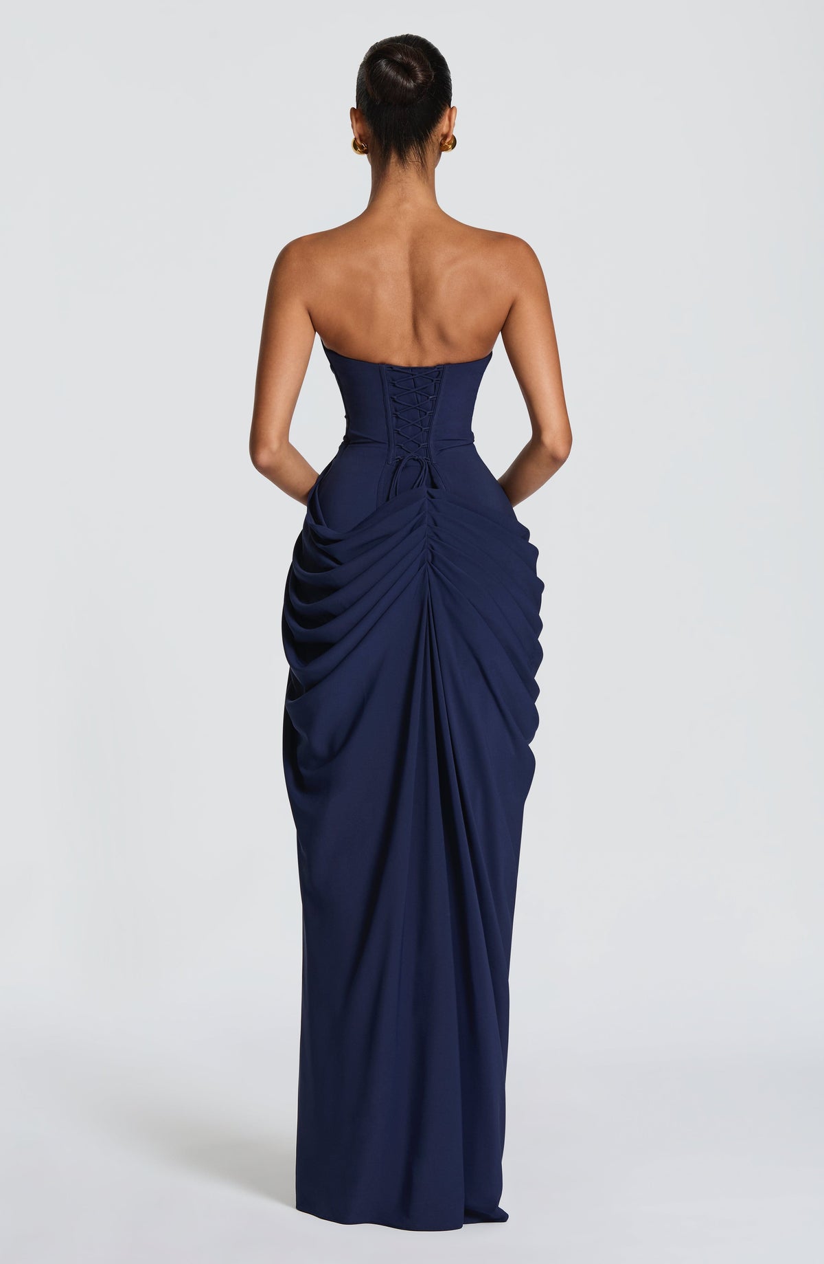 Cyra Maxi Dress - Navy 2