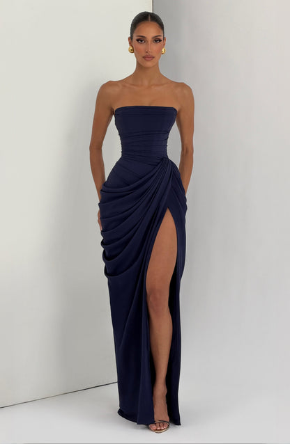 Cyra Maxi Dress - Navy 6