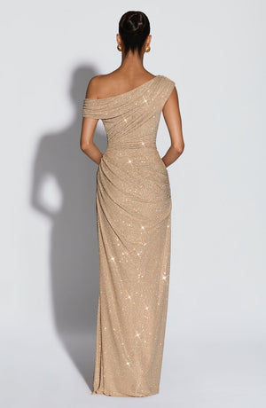Ottilie Maxi Dress - Gold 3